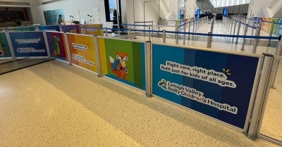 Lehigh Valley Reilly Children’s Hospital Brightens TSA Experience for Travelers of All Ages