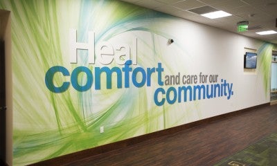 Mission wall, Health Center at Fogelsville