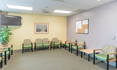 Clinic waiting room
