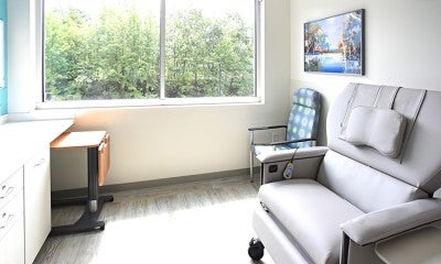 Hazleton Cancer Center Infusion Room