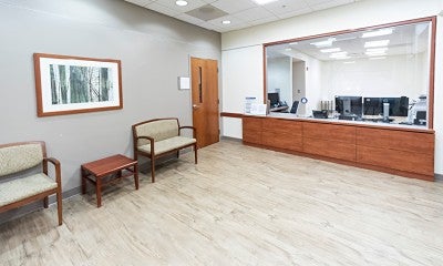 Health Center at Quakertown lobby