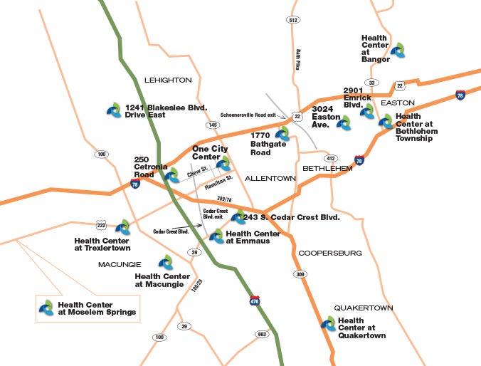 Rehabilitation Locations Lehigh Valley Health Network A Passion For Better Medicine