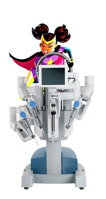 Girl robot