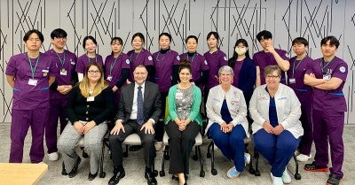 LVHN was proud to welcome 32 Korean students to four of our hospital campuses.