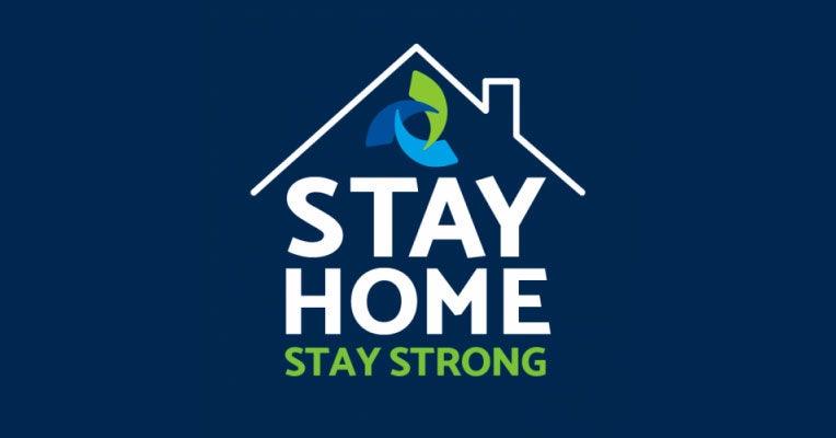 Change Your Profile Picture: Support Staying Home and Staying Strong