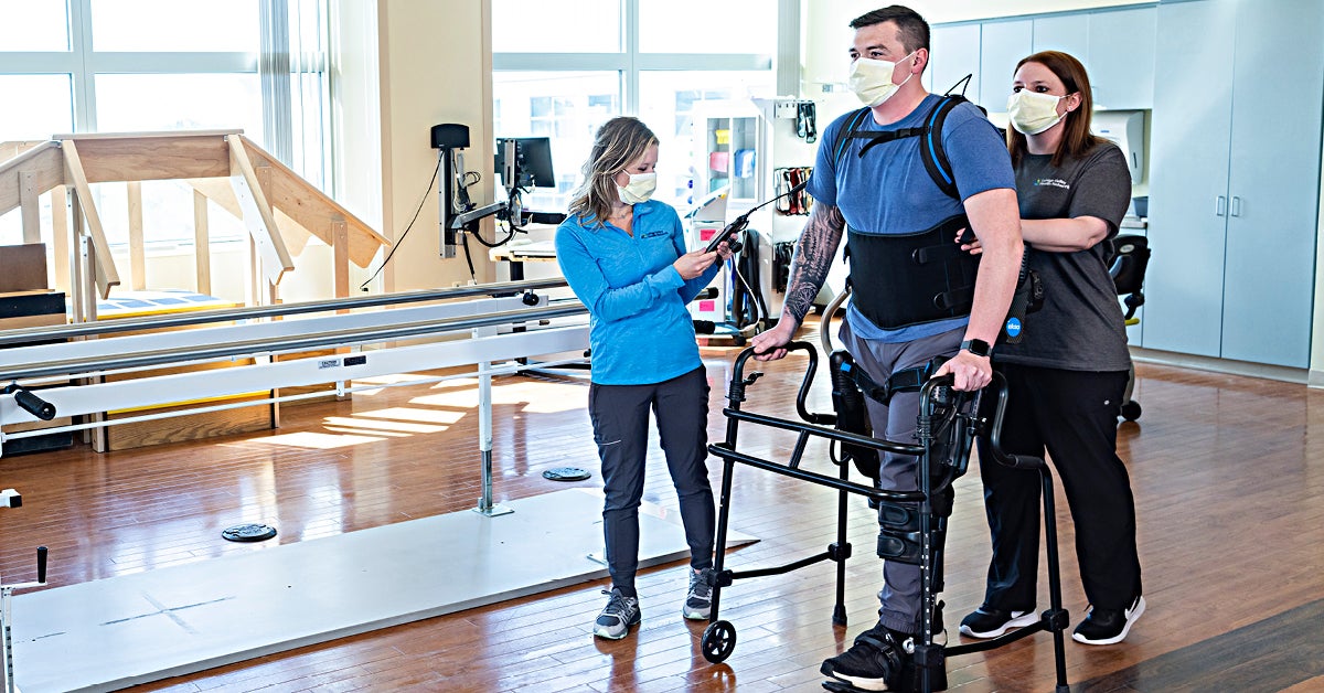 EksoNR, a wearable robotic exoskeleton