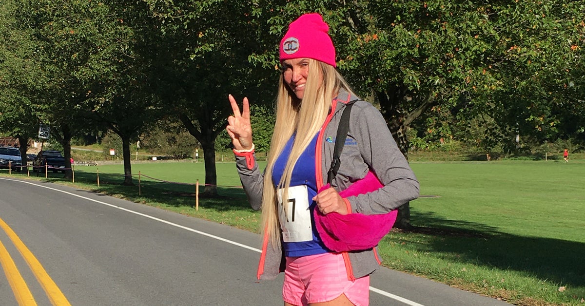 Surgical oncologist Lori Alfonse, DO, at Women's 5K Classic in Allentown