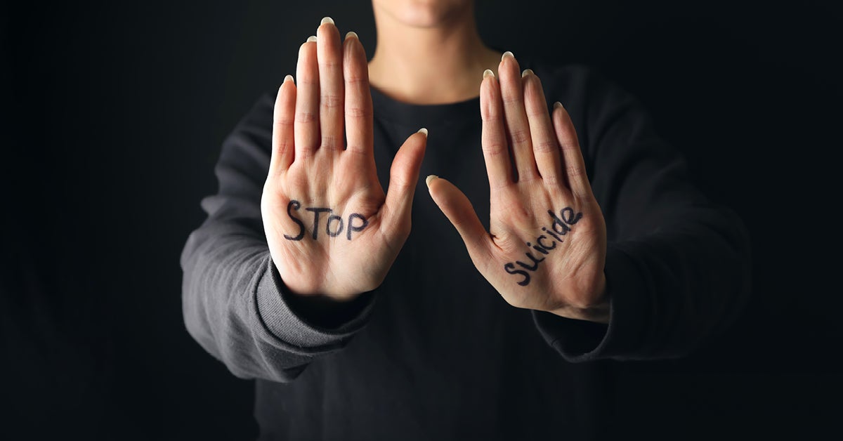Stopping the stigma around youth suicide.