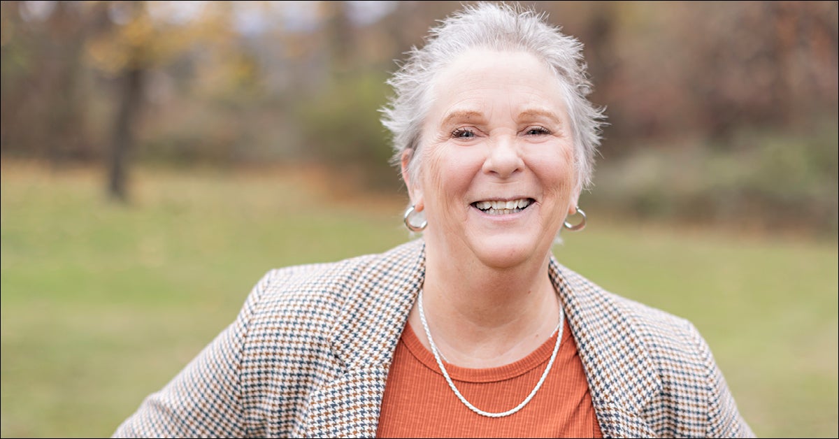 Deep brain stimulation surgery brings life-changing essential tremor relief for Cindy Sutter