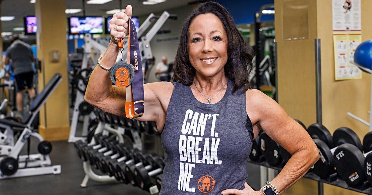 Faithmaria Lauer, RN, nurse focuses on fitness during breast cancer treatment.