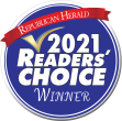 Republican Herald Reader's Choice 2021 winner's badge