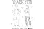 Doctors’ Day Coloring page 