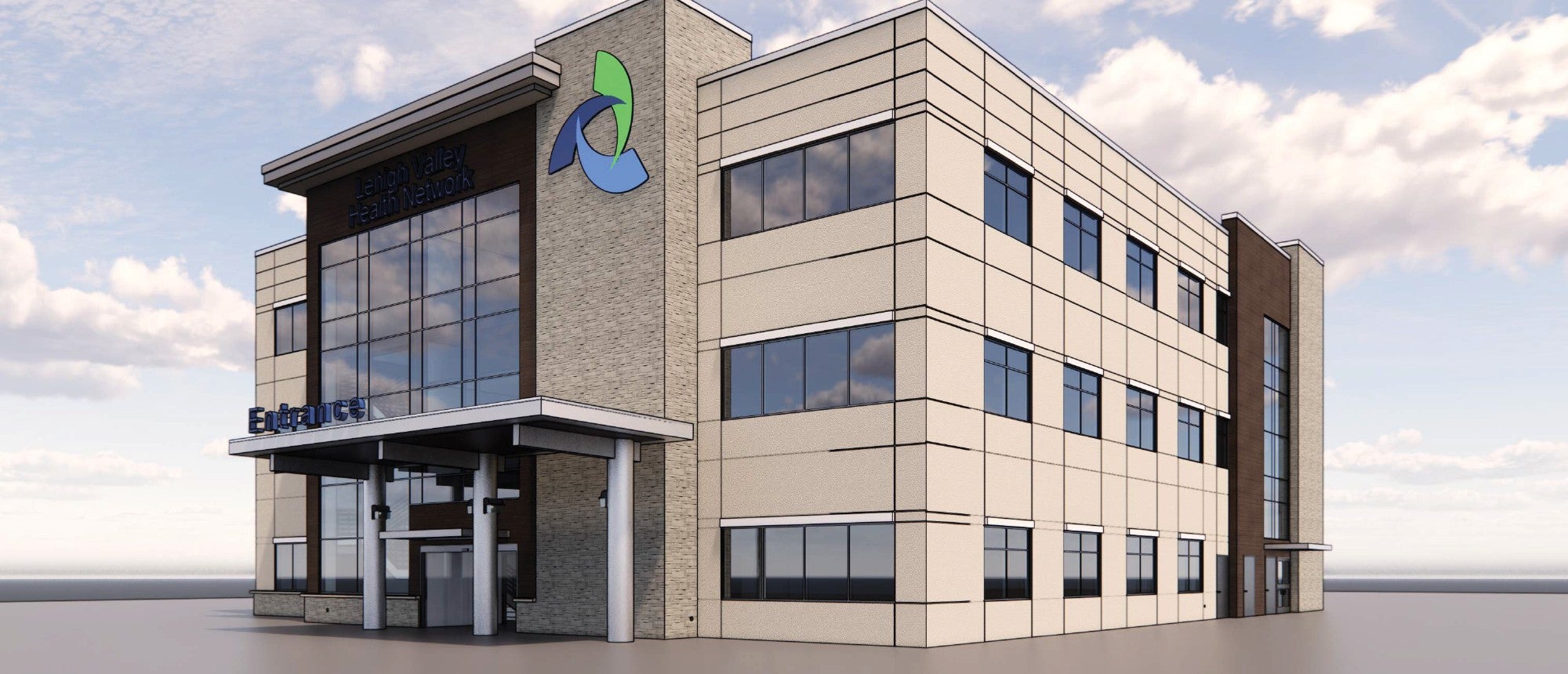 Rendering, Health Center at Pocono Creek