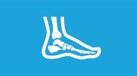 We have some of the only surgeons in the region who perform total ankle replacements.