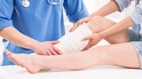 Leg sores that may be slow to heal