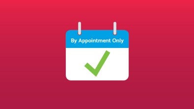 Appointments are required for COVID-19 vaccination beginning Nov. 1, 2021.