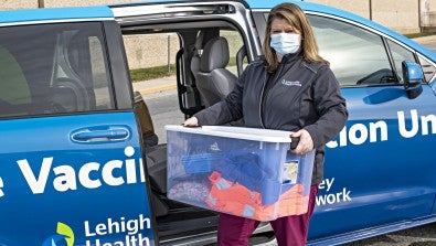 Laura Williams, outreach specialist, infection control. 