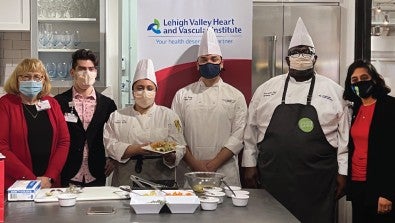 LVHN cooking demo at Easton Public Market 