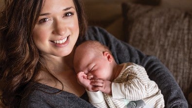 Holly Fronk and baby boy, Weston