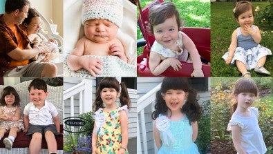 First Baby Born at LVH–Muhlenberg's Family Birth and Newborn Center Is Ready to Start Kindergarten