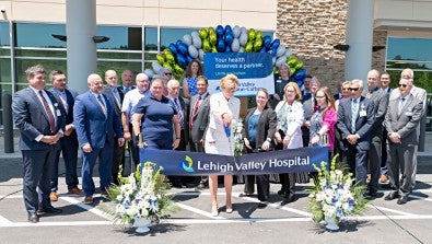 Lehigh Valley Health Network (LVHN) cut the ribbon to welcome Lehigh Valley Hospital (LVH)–Carbon as its newest facility.