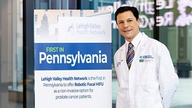 Angelo Baccala, MD - LVHN First in Pennsylvania to Deploy Breakthrough Technology for Prostate Cancer