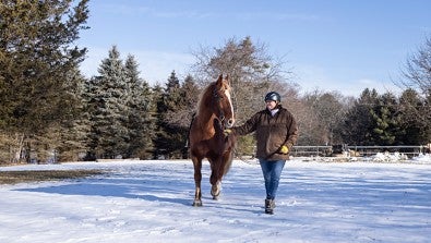 Michelle Ressler had knee surgery and physical therapy to fully recover from knee pain.