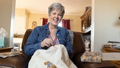 Michelle Lynch LVHN Cardio-Oncology patient 