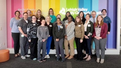 Cystic Fibrosis Center team at Lehigh Valley Reilly Children’s Hospital 