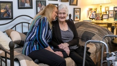 Joan Robbins, 90, is doing well after trauma care at Lehigh Valley Hospital–Muhlenberg 