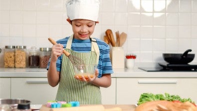 Kids cooking