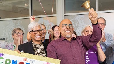 Harrison Wilson beats cancer, he credits his faith, his fiancee and LVHN 