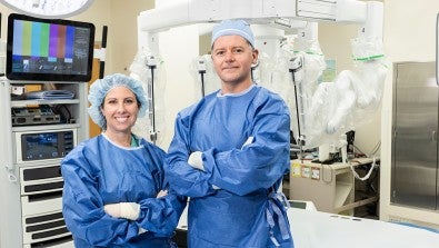 Robotic surgery at LVHN