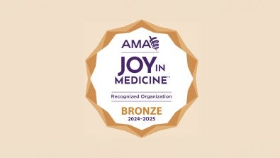 Jefferson Health Recognized by the American Medical Association for Prioritizing Clinician Well-Being