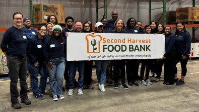 LVHN and Jefferson colleagues team up to support Second Harvest Food Bank