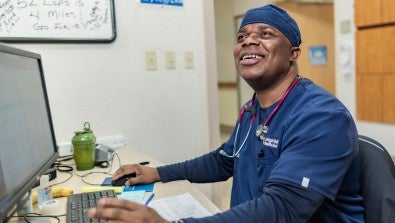 Roosevelt Totaye fled civil war in Liberia and spent his childhood in refugee camps before landing in the United States and discovering his calling as a nurse at LVHN.