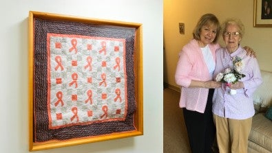 Jacqueline Hill's story highlights the importance of breast health services at LVHN. Discover the legacy of the pink ribbon quilt and its move to Women’s Health Center at Tower Place.