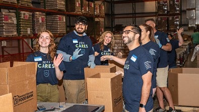 LVHN Supports Second Harvest Food Bank With Day of Caring Donations and Volunteers