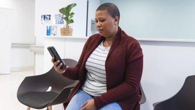 MyChart Bedside tracks your visit and lets you know what to expect