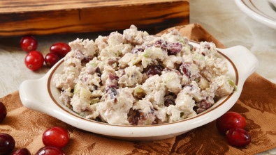 Dishes From a Dietitian: Holiday Chicken Salad and Simple Garlic Shrimp