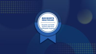 Becker’s Hospital Review recognizes Jefferson Health as one of the best hospitals and health systems for orthopedic care   