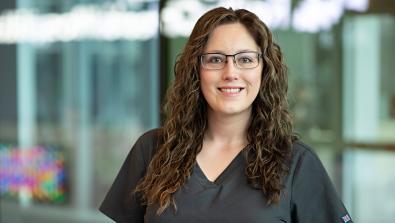 Courtney Miller, PTA, with the Inpatient Rehabilitation Center (IRC) for Lehigh Valley Health Network (LVHN), part of Jefferson Health, at Cedar Crest, completed the APTA Advanced Proficiency Pathway for PTA’s in Wound Management, one of only four in the nation.
