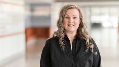 The first to see flames, Holly Turinski coordinated the evacuation of 130 people