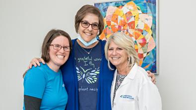 Women will be forever bonded by a kidney transplant that happened at LVHN, part of Jefferson Health.
