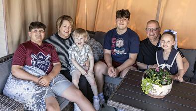 After a knee replacement at Lehigh Valley Health Network, Anthony Greco is back to being a big part of his four grandkids’ lives
