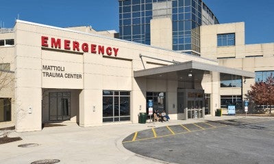 Emergency Room entrance at Lehigh Valley Hospital–Cedar Crest