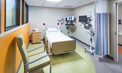 Exam room, Childrens Cancer Center