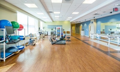 Inpatient Rehabilitation at Lehigh Valley Hospital–Cedar Crest, located on the sixth and seventh floors of Kasych Family Pavilion