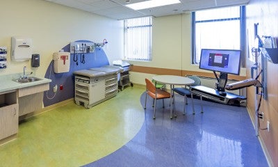 Patient Exam Room at Children's Clinic, Allentown