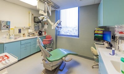 Dental Clinic at Lehigh Valley Hospital–17th Street, located on the first floor 